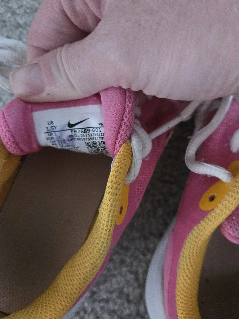 Nike Revolution 7 GS 'Pinksicle' Kids 1.5Y